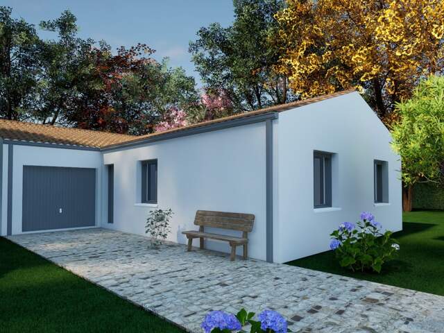 Maison 4 pièces 84.00 m² - Terrain: 285 m² — photo du bien