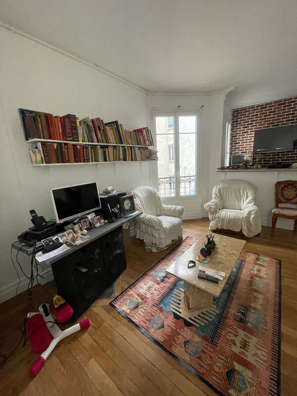 Appartement 3 pièces  à vendre Paris 18eme 75018