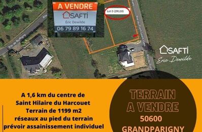 terrain  pièces 1199 m2 à vendre à Grandparigny (50600)