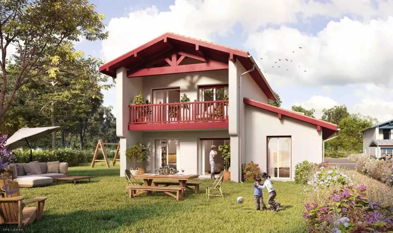 Maison neuve 3 pièces 73 m² Saint-Martin-de-Seignanx 40390