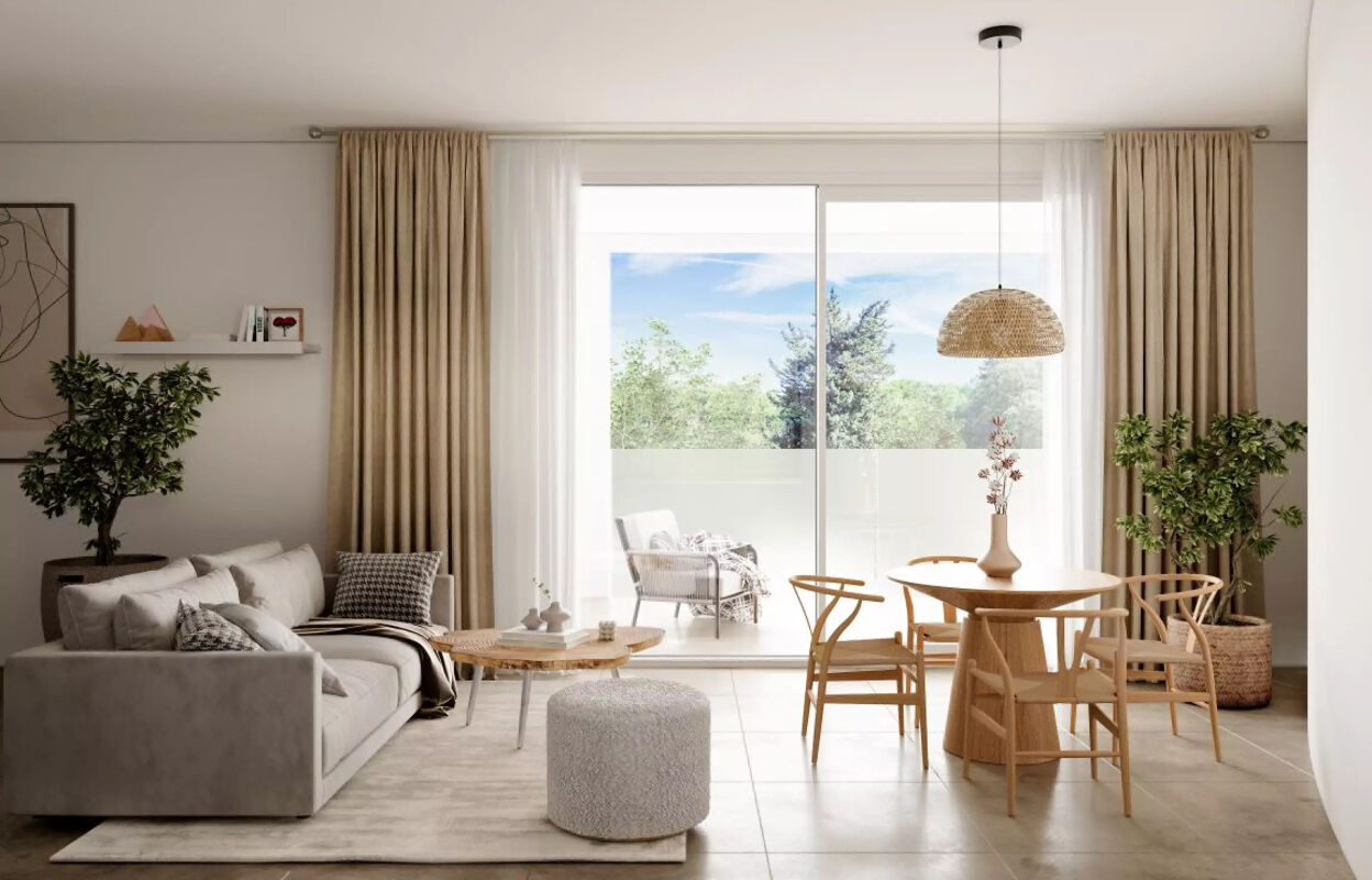 appartement neuf T1, T2, T3 pièces 24 à 64 m2 à vendre à Castelnau-le-Lez (34170)