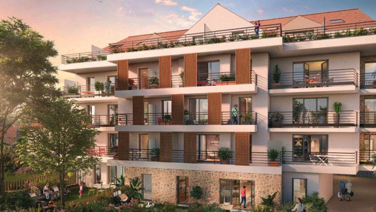 appartement neuf T2, T3, T4 pièces 45 à 82 m2 à vendre à Roissy-en-Brie (77680)