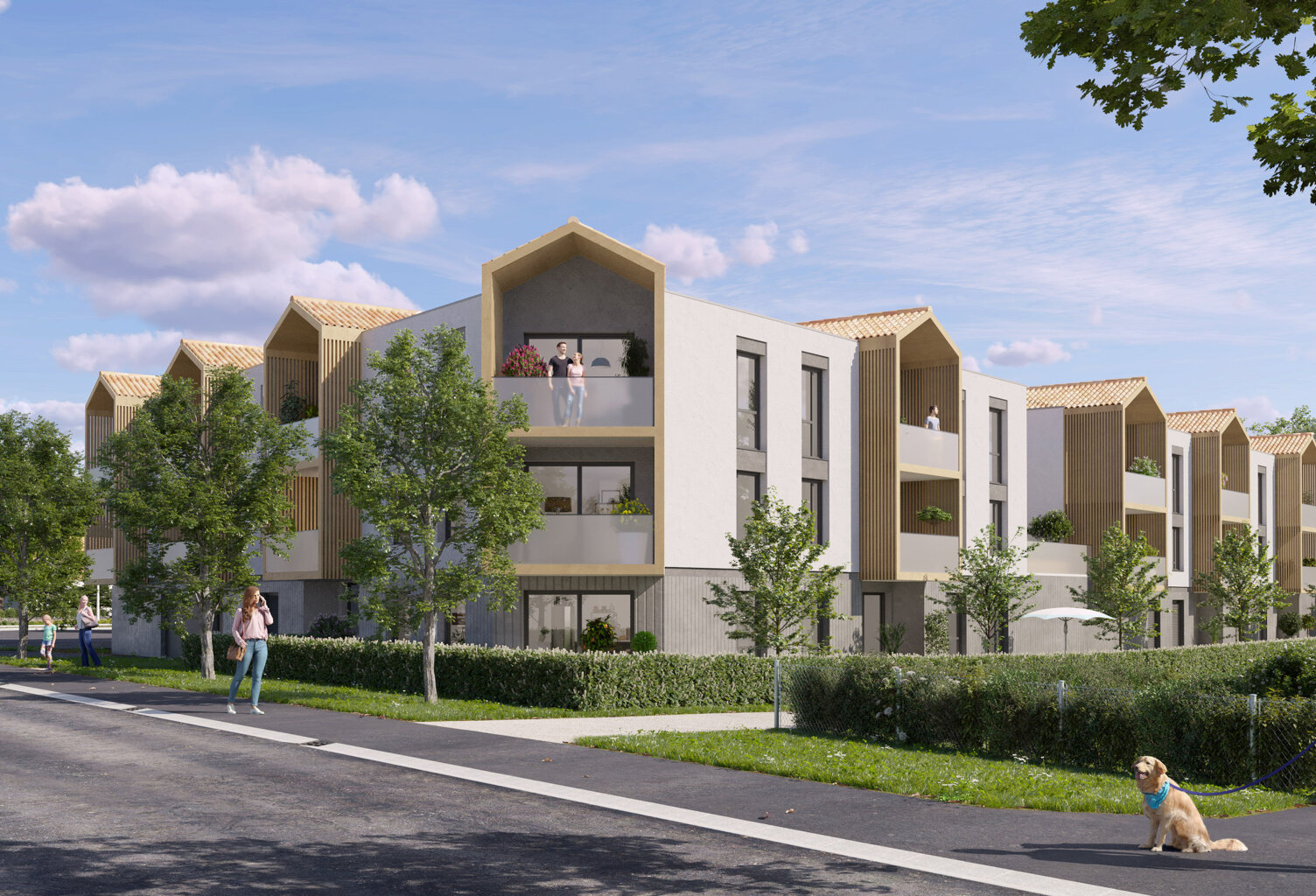 Vente programme neuf T2, T3 44 à 66 m² Carcans (33121) — photo 1