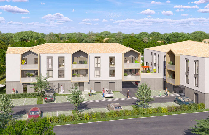 Vente programme neuf T2, T3 44 à 66 m² Carcans (33121) — photo 2