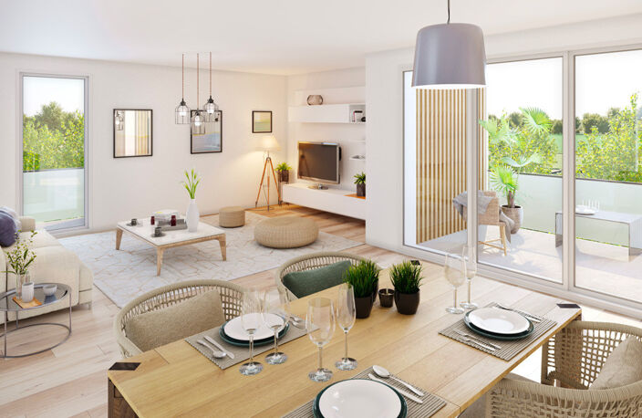 Vente programme neuf T2, T3 44 à 66 m² Carcans (33121) — photo 4