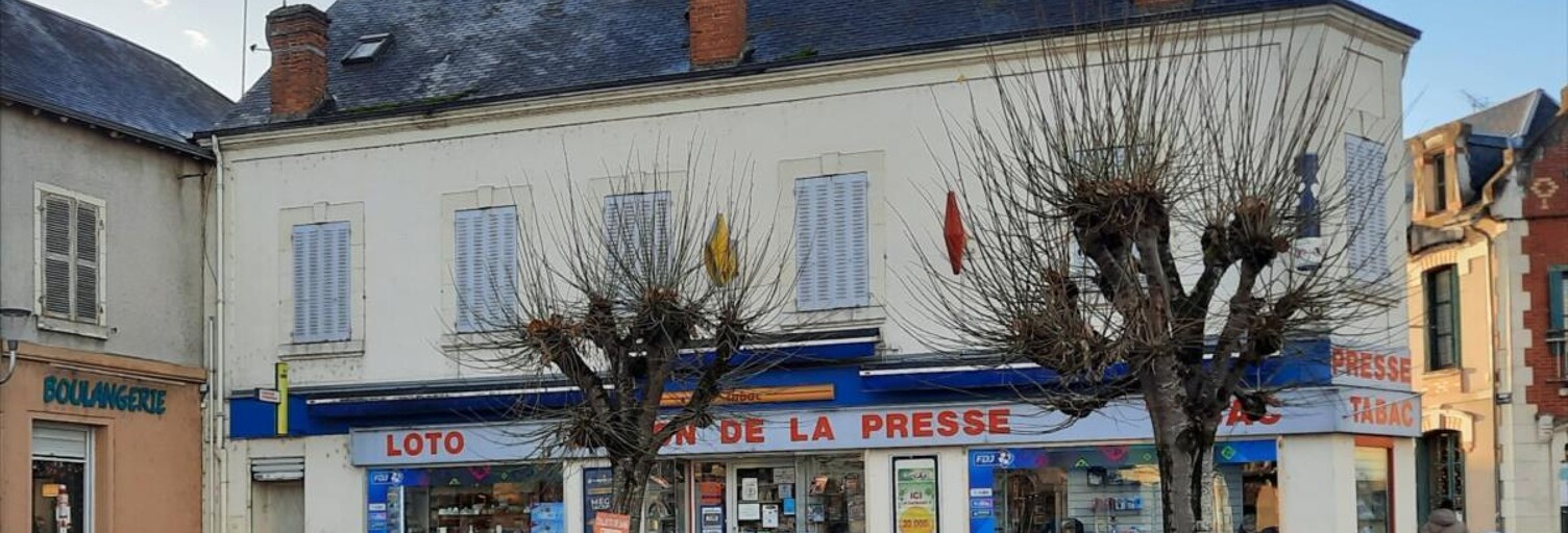 Commerce 1 Pièce 100 m² à vendre à Chabris (36210)