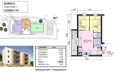 vente appartement 213 900 € à proximité de Sainte-Florence (85140)