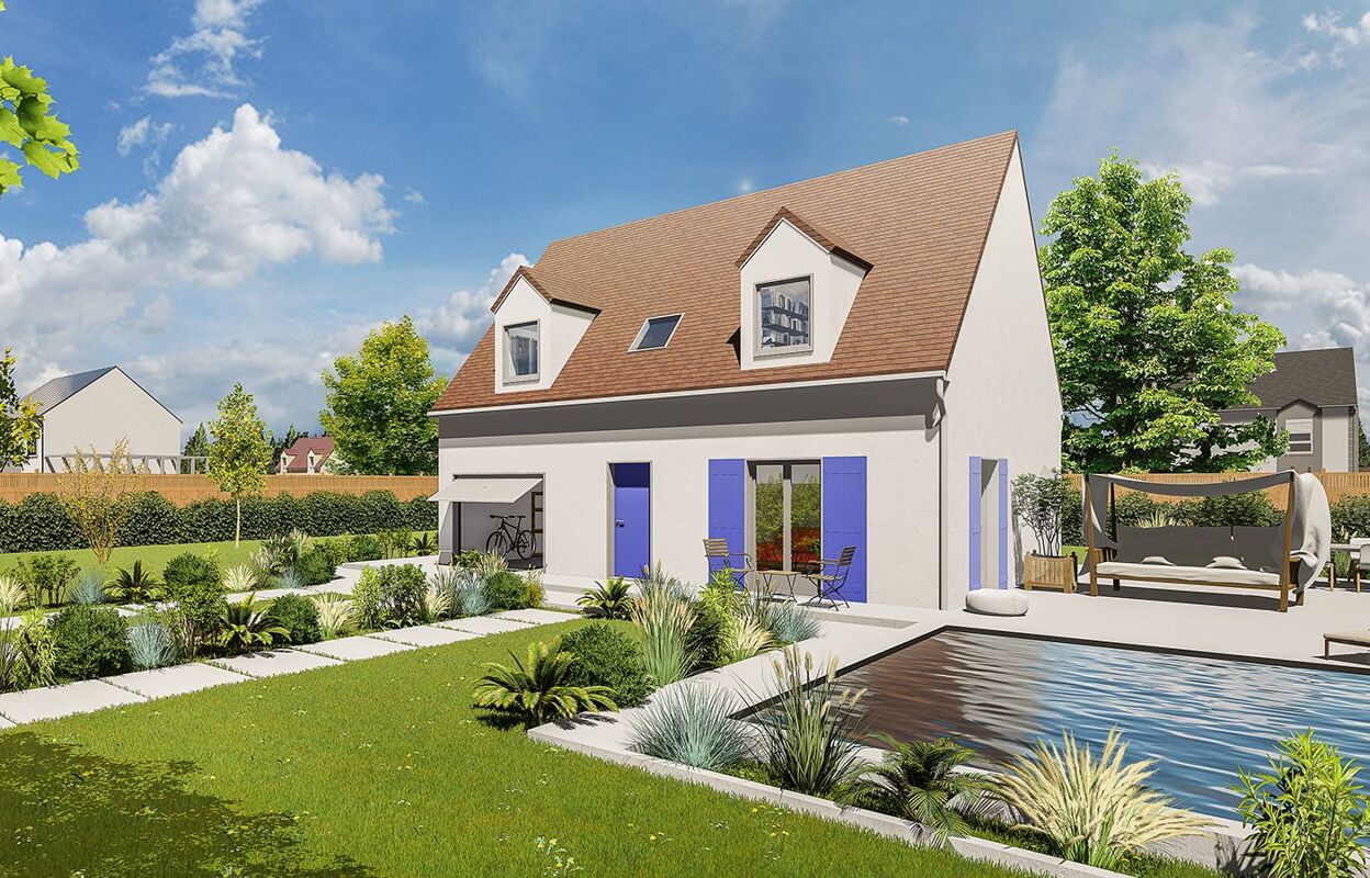 maison 100 m2 à construire à Saint-Prest (28300)