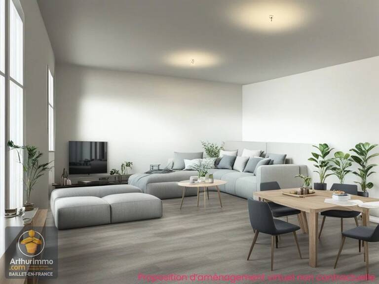 Appartement 3 pièces, 68 m2 à Villaines sous Bois (95) — photo 1