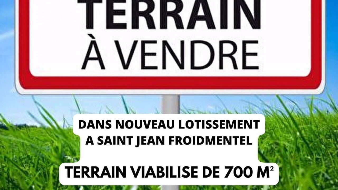 terrain  pièces 700 m2 à vendre à Saint-Jean-Froidmentel (41160)