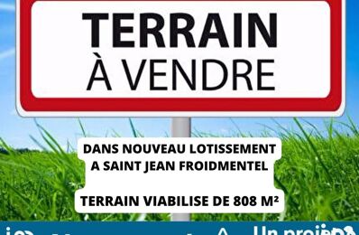 terrain  pièces 808 m2 à vendre à Saint-Jean-Froidmentel (41160)