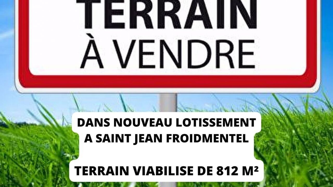 terrain  pièces 812 m2 à vendre à Saint-Jean-Froidmentel (41160)