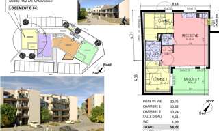 Appartement 3 Pièces 58 m² à vendre à Les Herbiers (85500)