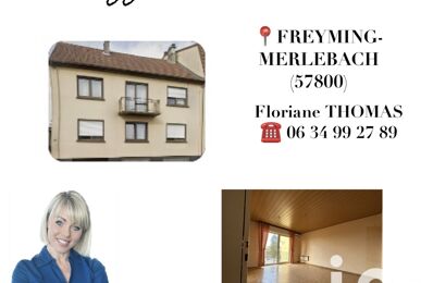 vente appartement 77 000 € à proximité de Farschviller (57450)
