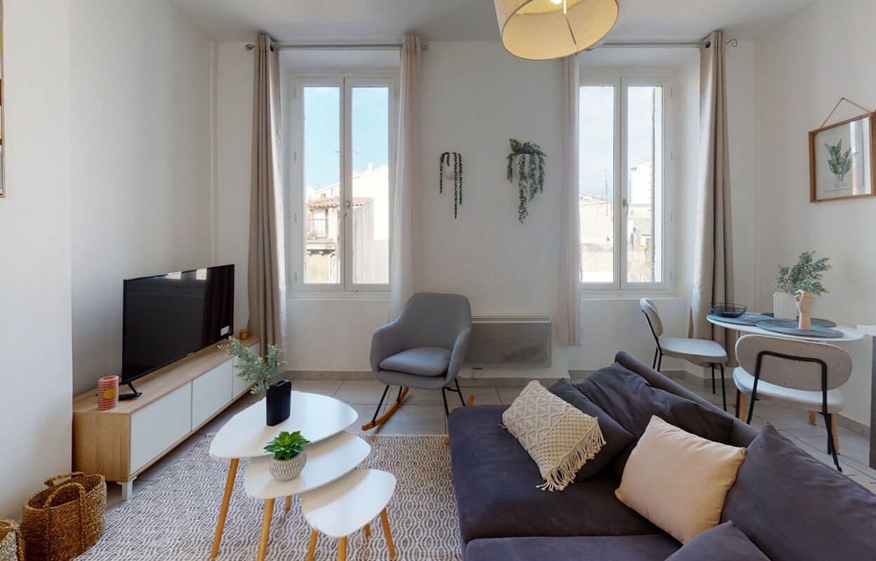 appartement 2 pièces 33 m2 à louer à Marseille 2 (13002)