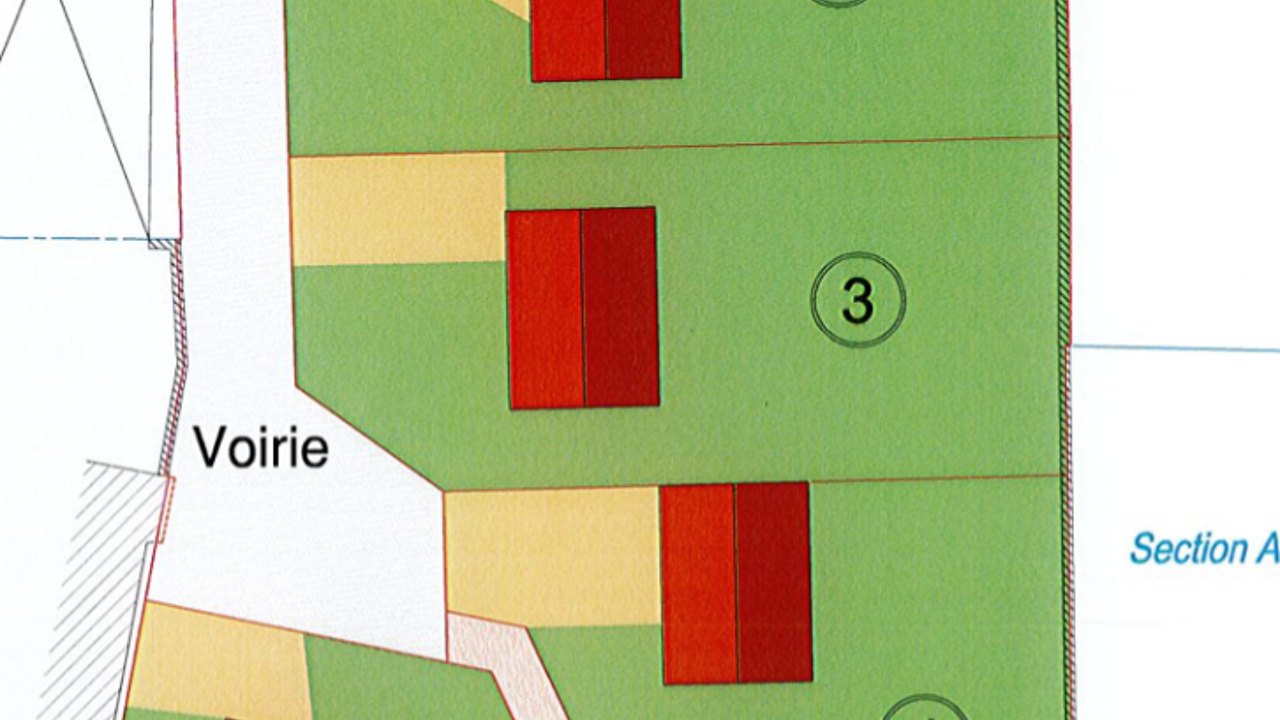 terrain 671 m2 à construire à Gellainville (28630)
