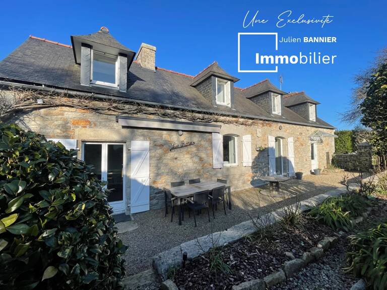 EXCLUSIVITÉ À 10 MINUTES DE QUIMPER, superbe maison de charme sur plus de 2 hectares de terrain. — photo 1
