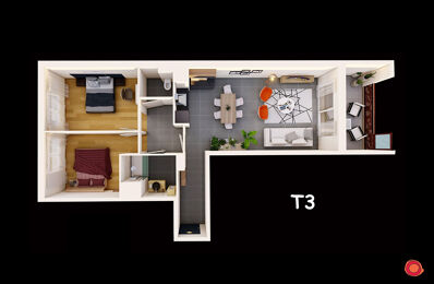 appartement 3 pièces 64 m2 à vendre à Albi (81000)