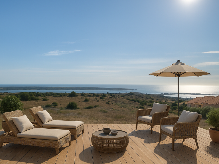 Villa plain pied F4 + garage, vue mer panoramique — photo 1