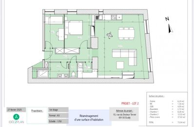 vente appartement 350 500 € à proximité de Tassin-la-Demi-Lune (69160)