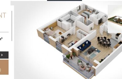 appartement 4 pièces 84 m2 à vendre à Le Chesnay (78150)