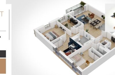 appartement 5 pièces 100 m2 à vendre à Le Chesnay (78150)