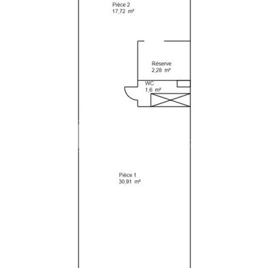 Commerce 52 m²