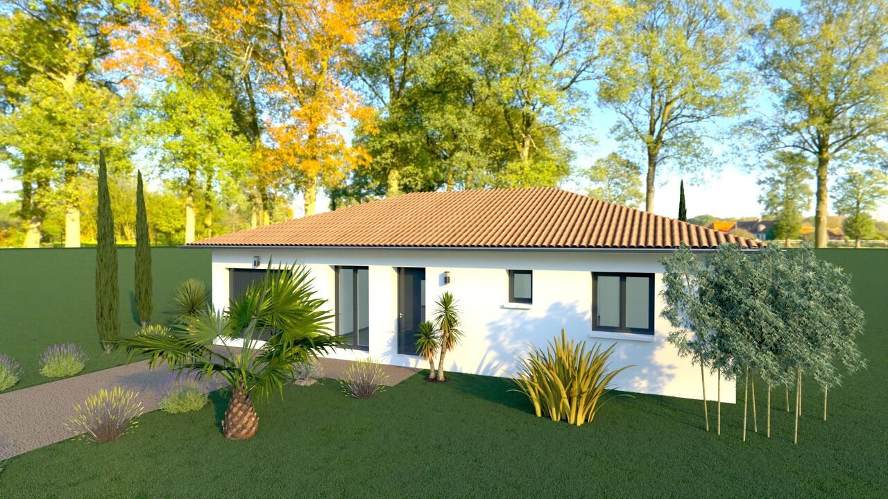 maison 77 m2 à construire à Azur (40140)