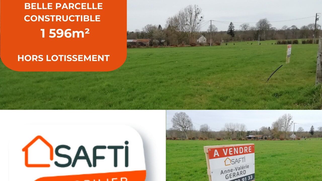 terrain  pièces 1596 m2 à vendre à Grandparigny (50600)