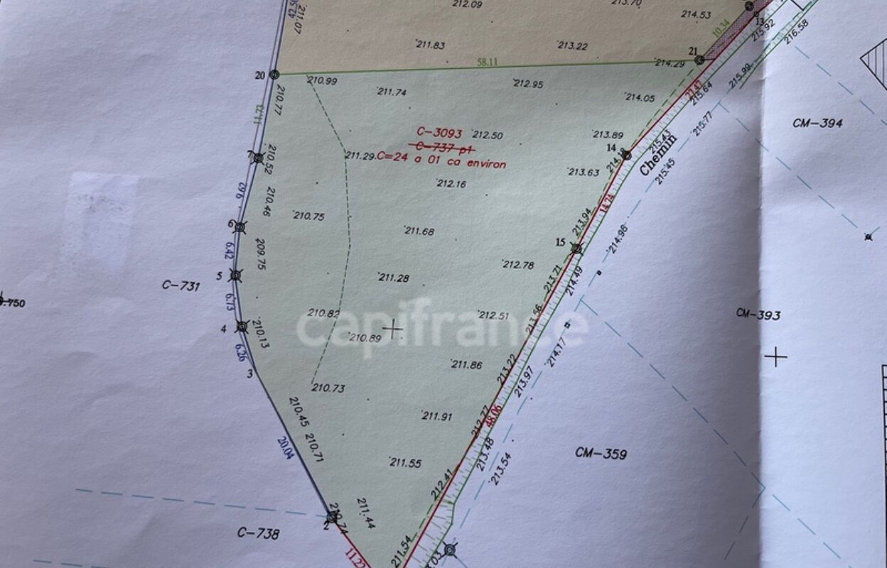 terrain  pièces 2401 m2 à vendre à Gargas (84400)