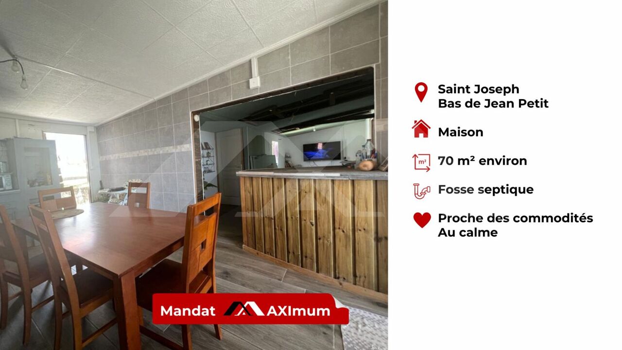 maison 4 pièces 70 m2 à vendre à Saint-Joseph (97480)