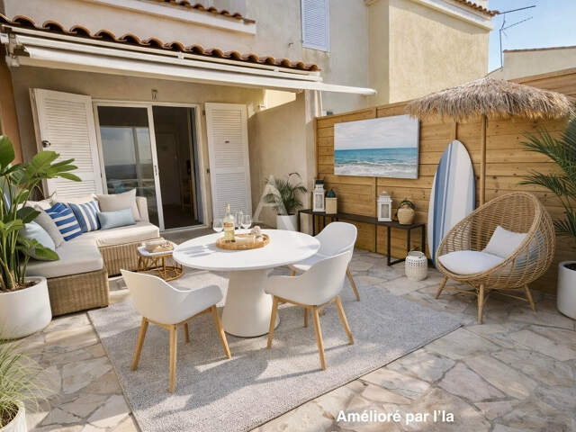 Maison  2 pièce(s)  avec parking, terrasse, à 2 MINUTES de la mer...FRONTIGNAN PLAGE — photo du bien
