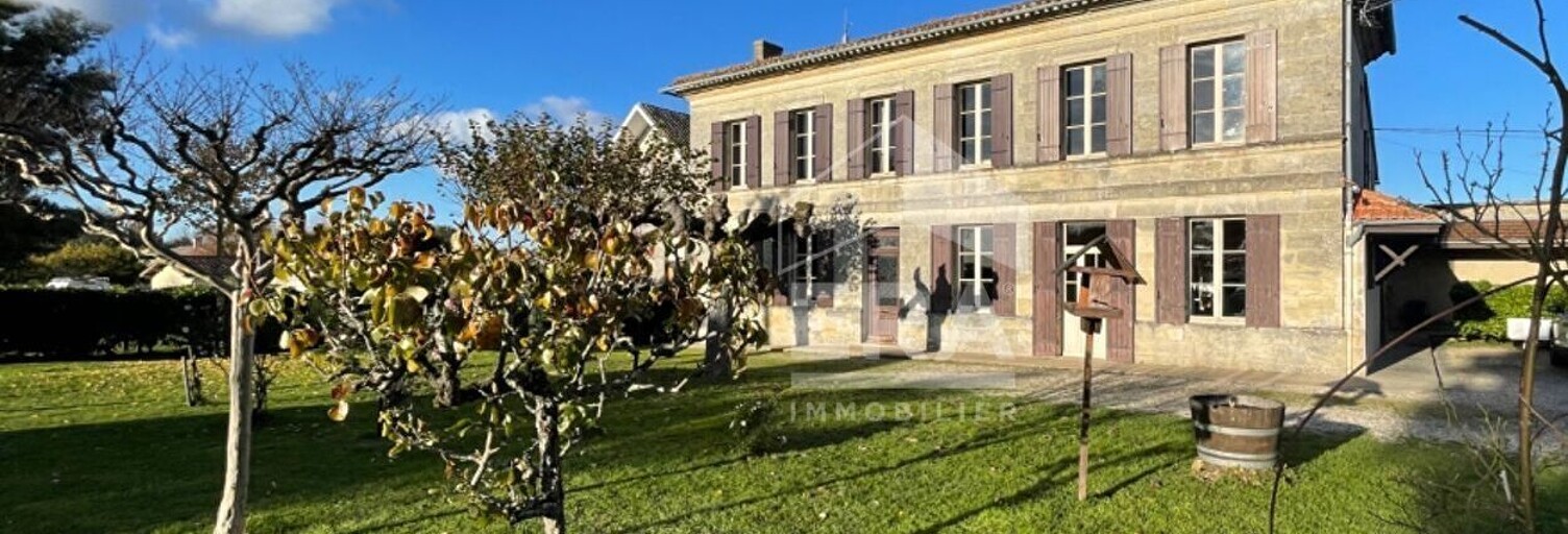 Maison 6 Pièces 240 m² à vendre à Bourg (33710)