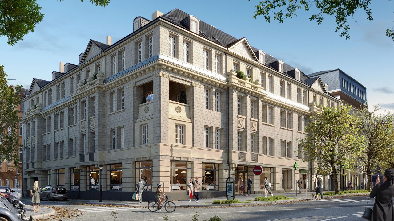 appartement neuf T1, T2, T3 pièces 34 à 75 m2 à vendre à Metz (57000)