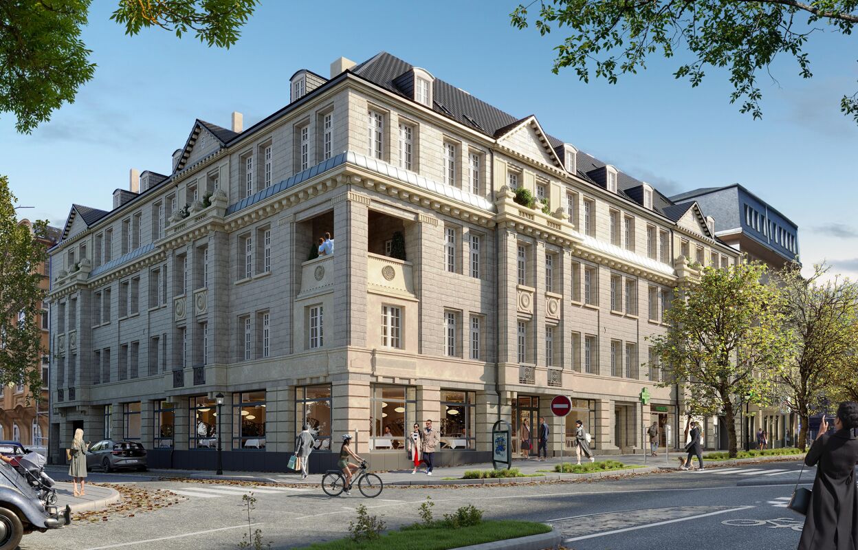 appartement neuf T1, T2, T3 pièces 34 à 75 m2 à vendre à Metz (57000)