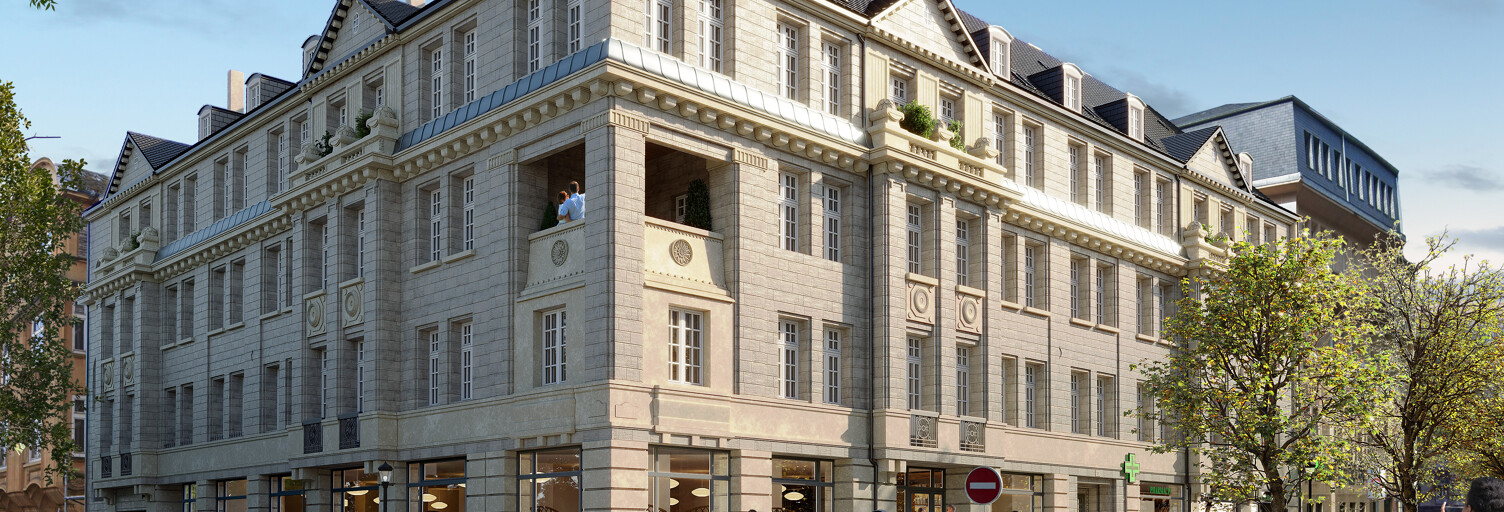 Appartement neuf T1, T2, T3 Pièce 30 à 74 m² à vendre à Metz (57000)