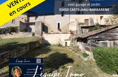 maison  pièces 112 m2 à vendre à Castelnau-Barbarens (32450)