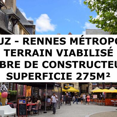 Terrain 275 m²