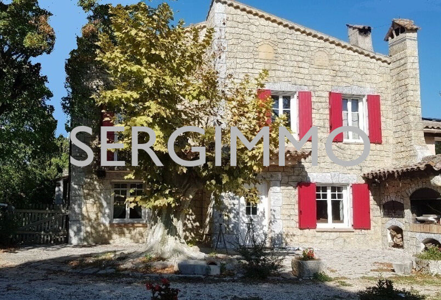 Bastide en pierre  magnifique vue Fayence 9 pièce(s) 400 m2 — photo 1