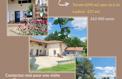 vente maison 363 000 € à proximité de Attignat (01340)
