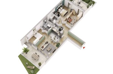 vente appartement 364 000 € à proximité de Thorigny-sur-Marne (77400)