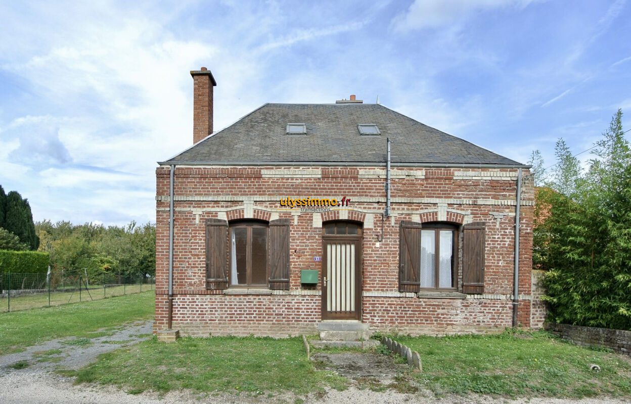 maison 3 pièces 80 m2 à vendre à Ablaincourt-Pressoir (80320)