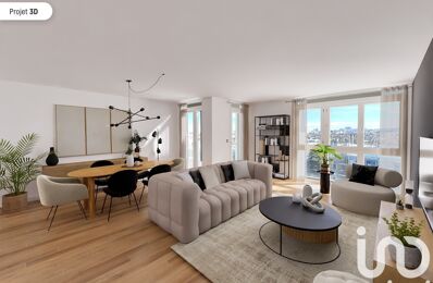 appartement 4 pièces 91 m2 à vendre à Issy-les-Moulineaux (92130)