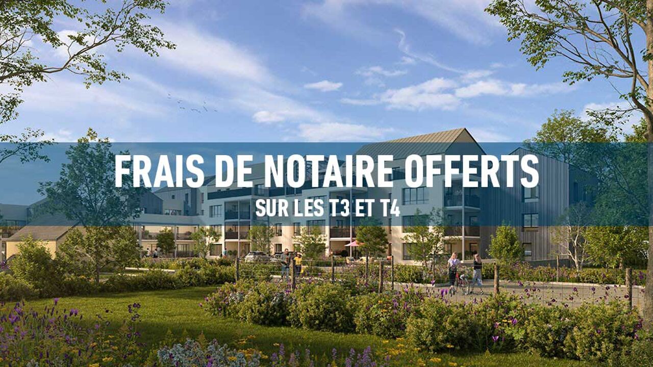 appartement neuf T2, T3, T4 pièces 45 à 82 m2 à vendre à Mordelles (35310)