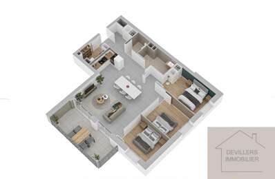 appartement 4 pièces 94 m2 à vendre à Besançon (25000)