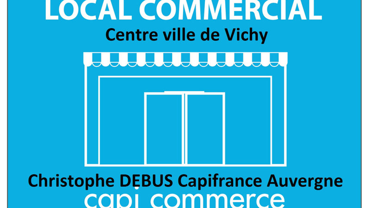 commerce 1 pièces 31 m2 à vendre à Vichy (03200)