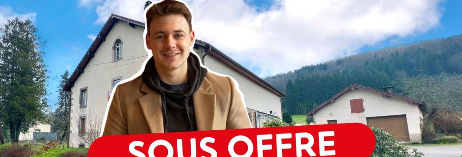 Maison 4 Pièces 310 m² à vendre à Le Val-d'Ajol (88340)