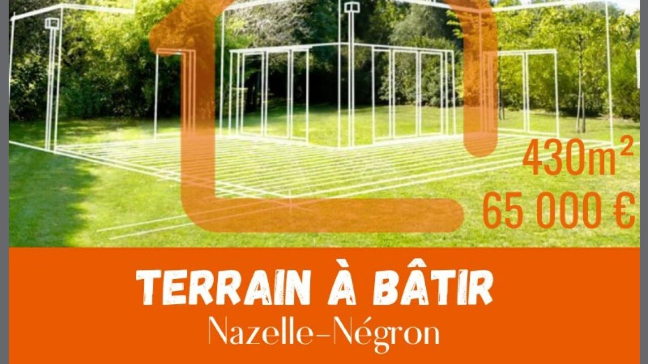 terrain  pièces 430 m2 à vendre à Nazelles-Négron (37530)