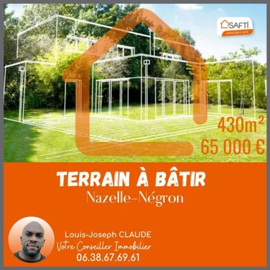 Terrain 430 m²