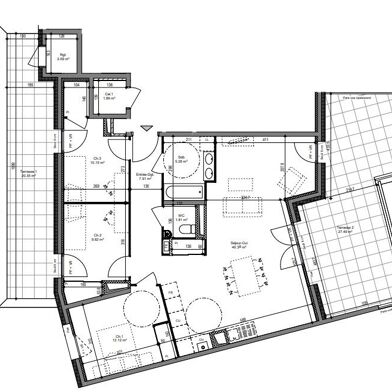 Appartement 4 pièces 365000 €